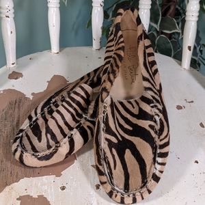 Paolo Bentini Animal Print Loafers